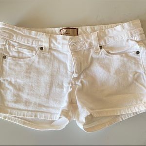 White Paige Shorts